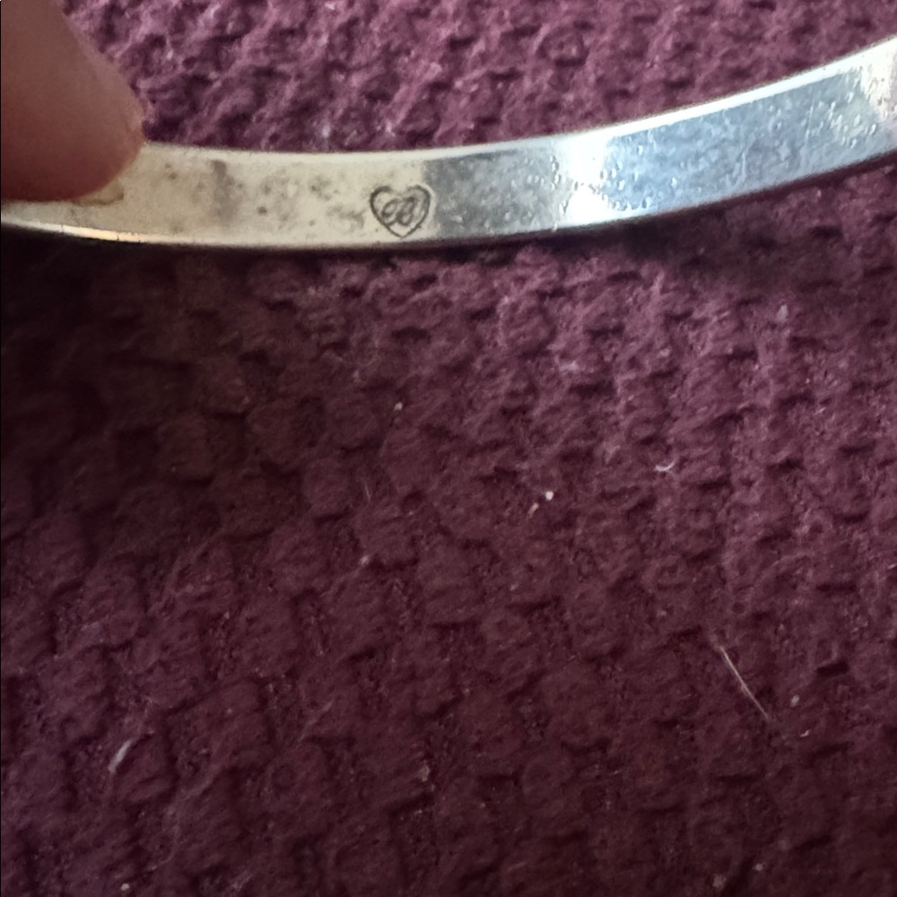 Brighton Silver Swirl Bangle - Picture 4 of 5